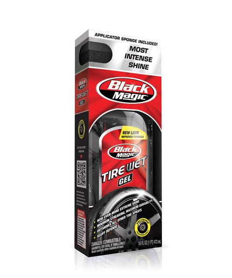 The Secret to Maintaining a Pristine Tire Shine: Black Magic Tire Conditioner Gel